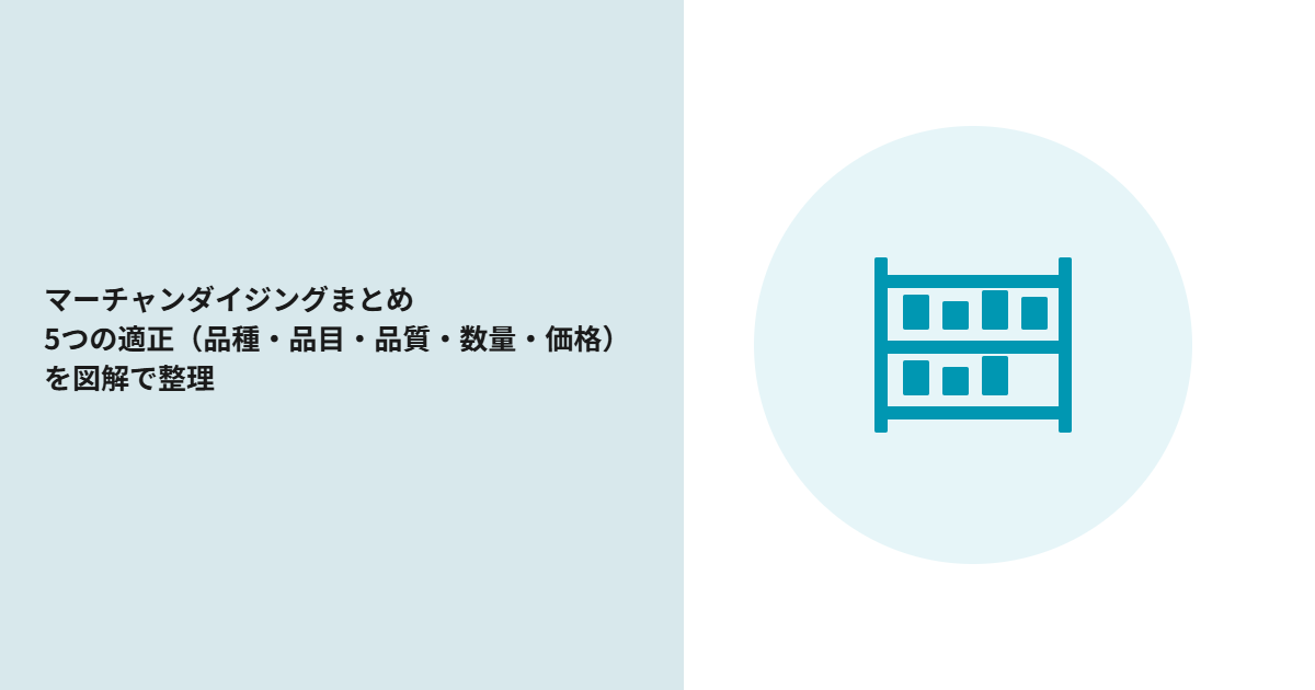 マーチャンダイジングまとめ